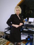 Office girl gets bored with typing. She strips and shows her beautiful body in the tight bodysuit!