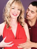 This sexy slut of a housewife knows how to tame and treat a hard young cock