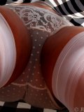 Busty ma lets you get under her skirt and scrutinize her panties and fuzzy pussy