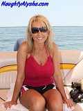 Unbelievable pictures of Alysha who inserts two huge dildos inside her big cunt at the same time